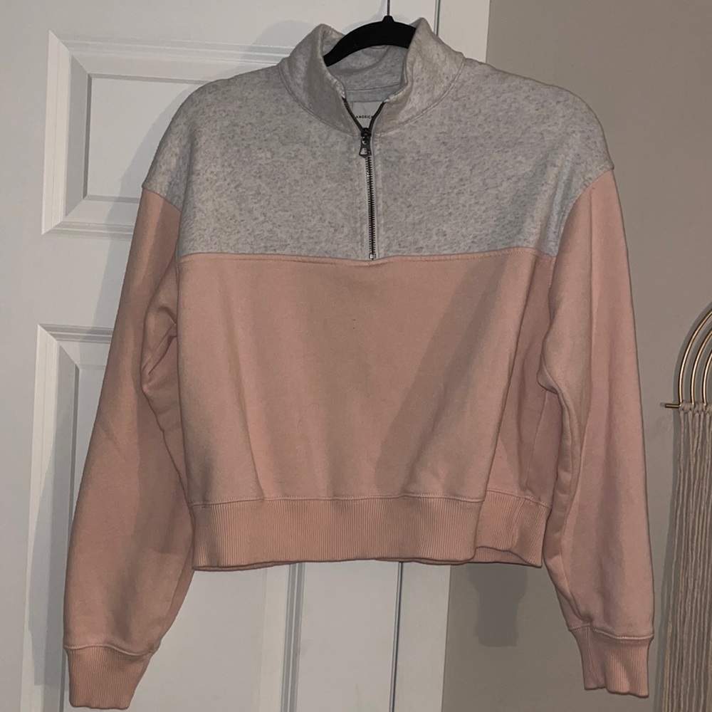 American Eagle quarter zip